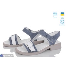 Босоніжки жіночі на літо (8 пар р.36-41) синій  "FOX"