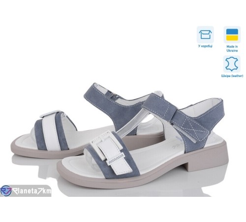 Босоніжки жіночі на літо (8 пар р.36-41) синій  "FOX"