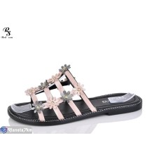 Шлепки жіночі на літо (8 пар р.36-41) рожевий  "Red Sun"