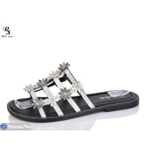 Шлепки жіночі на літо (8 пар р.36-41) сірий  "Red Sun"