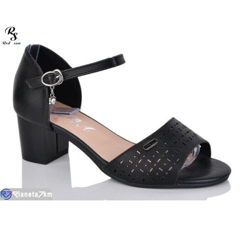 Босоніжки жіночі на літо (6 пар р.36-41) чорний  "Red Sun"