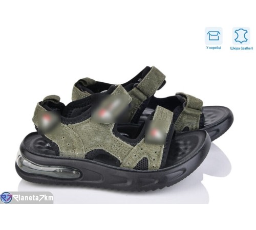 Сандалі дитячі на літо (8 пар р.26-31) зелений  "Mirella"