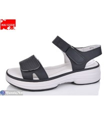 Босоніжки жіночі на літо (8 пар р.36-41) чорний  "Maiguan"