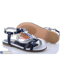 Дитячі босоніжки на літо (8 пар р.32-37) чорний  "Laifakids"