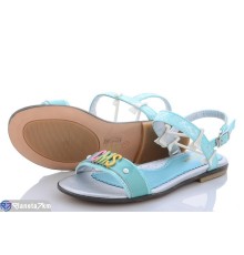 Дитячі босоніжки на літо (8 пар р.32-37) блакитний  "Laifakids"