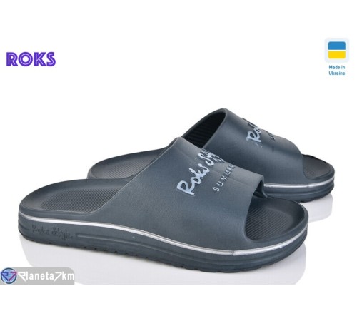 Шлепки чоловічі на літо (8 пар р.40-45) синій "Roks" Шлепки чоловічі на літо (8 пар р.40-45) синій "Roks"
