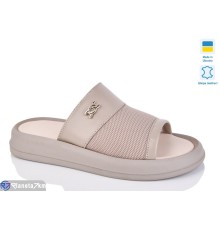 Шлепки жіночі на літо (6 пар р.36-40) коричневий  "LIKA"