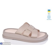Шлепки жіночі на літо (6 пар р.36-40) коричневий  "LIKA"