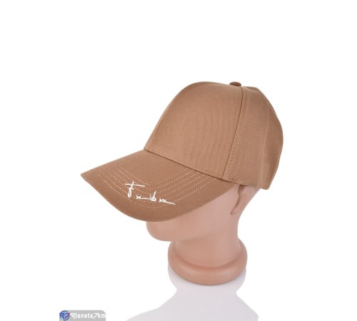 Кепка на літо (5 шт. р.сетка 58-60) коричневий  "CAROLLA"