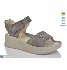 Босоніжки жіночі на літо (6 пар р.37-41) коричневий  "LIKA"