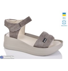 Босоніжки жіночі на літо (6 пар р.37-41) коричневий  "LIKA"