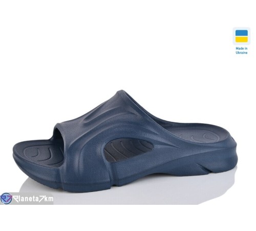 Шлепки чоловічі на літо (8 пар р.40-45) синій  "LULI"