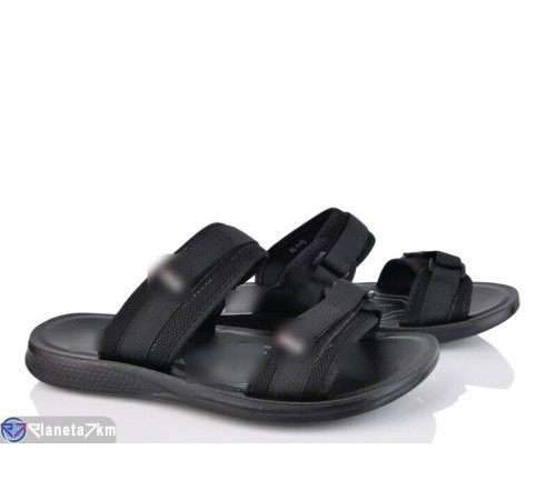 Шлепки чоловічі на літо (8 пар р.40-45) чорний  "Fuggo"