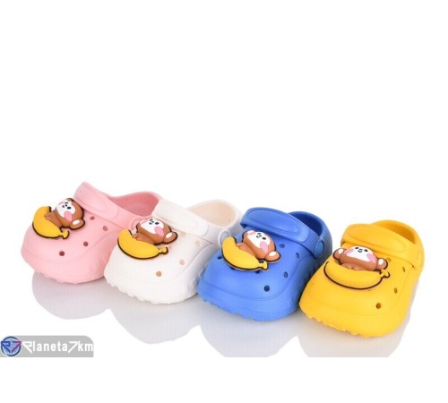 Кроки дитячі на літо (12 пар р.18-23) мікс  "LINKA"