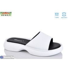 Шлепки жіночі на літо (8 пар р.36-41) білий  "HENGJI-ELENA"