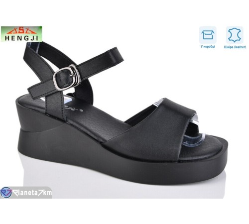 Босоніжки жіночі на літо (8 пар р.36-41) чорний  "HENGJI-ELENA"
