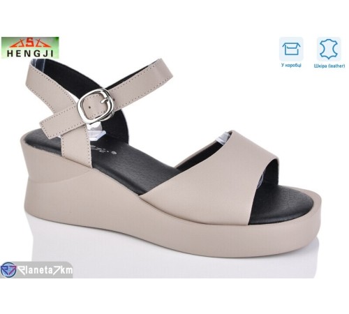 Босоніжки жіночі на літо (8 пар р.36-41) бежевий  "HENGJI-ELENA"