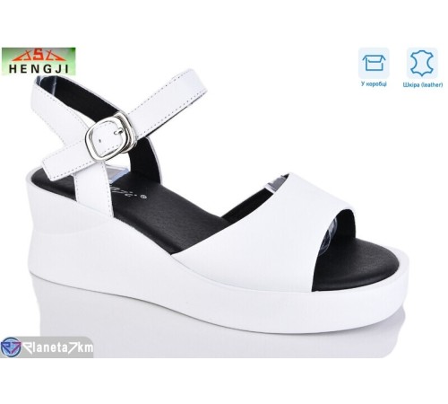 Босоніжки жіночі на літо (8 пар р.36-41) білий  "HENGJI-ELENA"