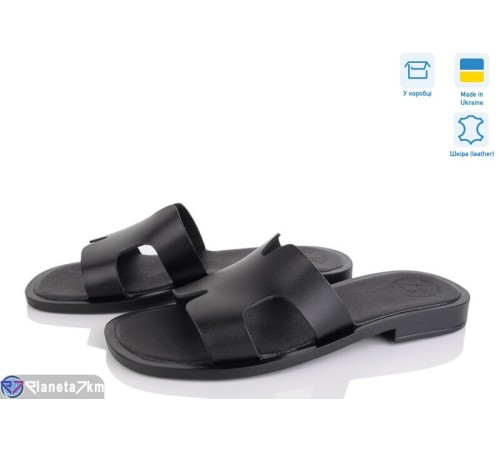 Шлепки жіночі на літо (6 пар р.36-40) чорний "Linda" Шлепки жіночі на літо (6 пар р.36-40) чорний "Linda"