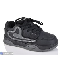 Дитячі кросівки на весну/осінь (8 пар р.31-36) чорний  "Laifakids"