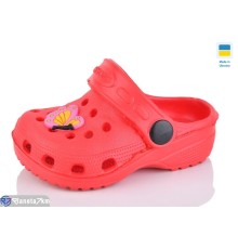 Кроки дитячі на літо (6 пар р.18-23) червоний  "INPIRE"