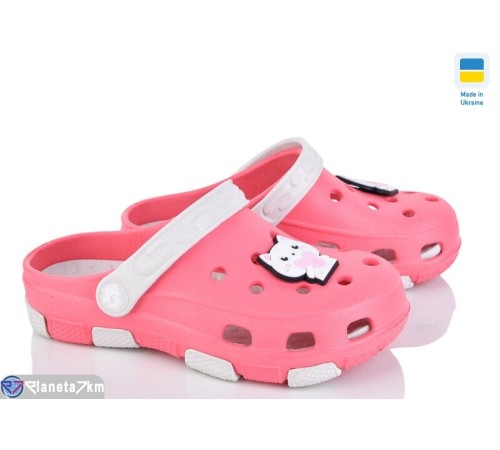 Кроки дитячі на літо (8 пар р.24-32) рожевий  "INPIRE"