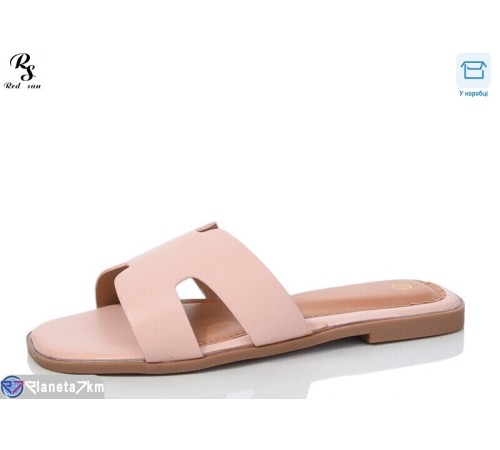 Шлепки жіночі на літо (8 пар р.36-41) рожевий  "Red Sun"