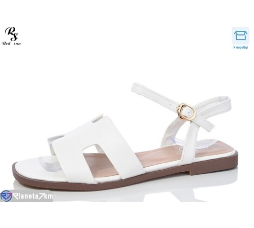 Босоніжки жіночі на літо (8 пар р.36-41) білий  "Red Sun"