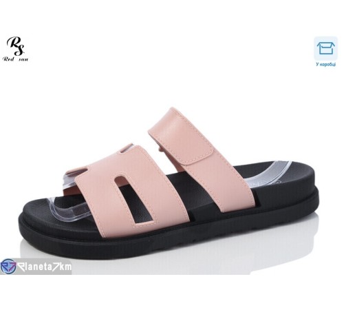 Шлепки жіночі на літо (8 пар р.36-41) рожевий  "Red Sun"