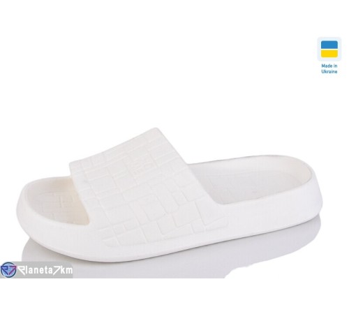 Шлепки жіночі на літо (6 пар р.36-41) білий  "LOTTOS"
