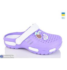 Кроки жіночі на літо (6 пар р.36-40) фіолетовий  "LOTTOS"