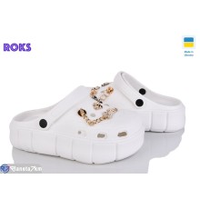 Кроки жіночі на літо (6 пар р.36-40) білий  "Roks"
