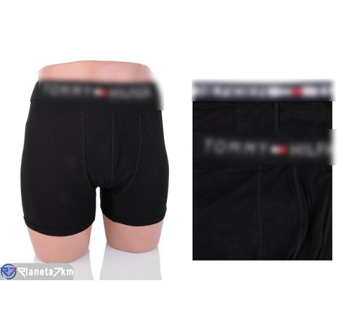 Труси чоловічі на весну/осінь (4 шт. р.сетка M-2XL) чорний  "VERONIKA"