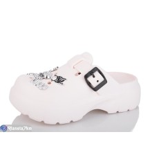 Кроки жіночі на літо (6 пар р.36-41) білий  "LULI"