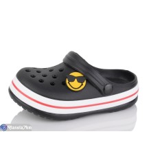 Кроки дитячі на літо (12 пар р.24-29) чорний  "LULI"