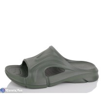 Шлепки чоловічі на літо (8 пар р.40-45) зелений  "LULI"