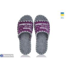 Тапки жіночі на весну/осінь (9 пар р.36-41) фіолетовий  "Activ"