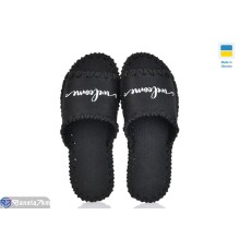 Тапки жіночі на весну/осінь (9 пар р.40-45) чорний  "Activ"