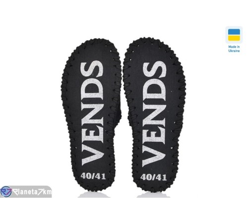 Тапки жіночі на весну/осінь (9 пар р.40-45) чорний  "Activ"