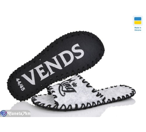 Тапки чоловічі на весну/осінь (9 пар р.40-45) сірий  "Activ"