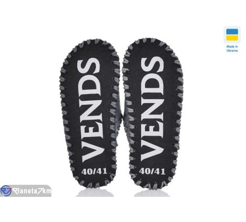 Тапки чоловічі на весну/осінь (9 пар р.40-45) сірий  "Activ"