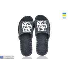 Тапки чоловічі на весну/осінь (9 пар р.40-45) сірий  "Activ"