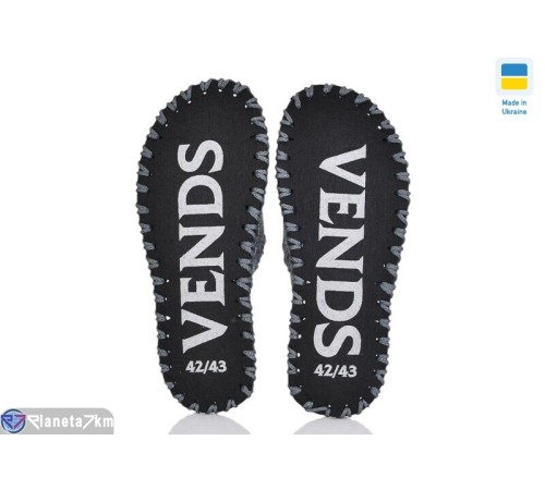 Тапки чоловічі на весну/осінь (9 пар р.40-45) сірий  "Activ"