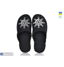 Тапки чоловічі на весну/осінь (9 пар р.40-45) чорний  "Activ"