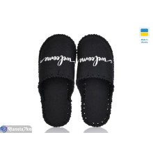 Тапки чоловічі на весну/осінь (9 пар р.40-45) чорний  "Activ"