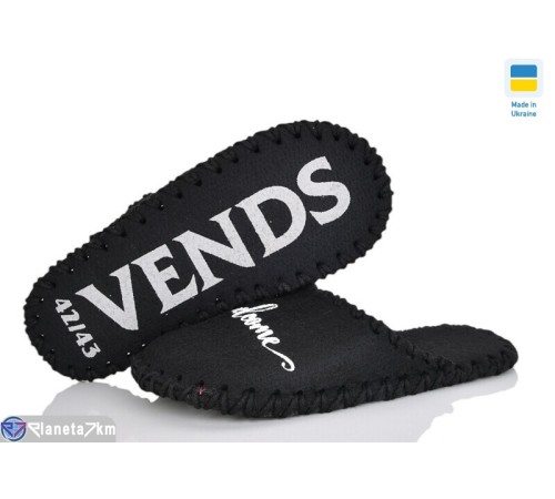 Тапки чоловічі на весну/осінь (9 пар р.40-45) чорний  "Activ"