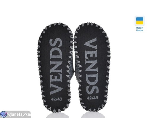 Тапки чоловічі на весну/осінь (9 пар р.40-45) сірий  "Activ"