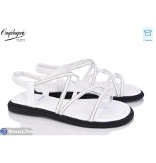 Босоніжки жіночі на літо (8 пар р.36-41) білий  "Dageni"