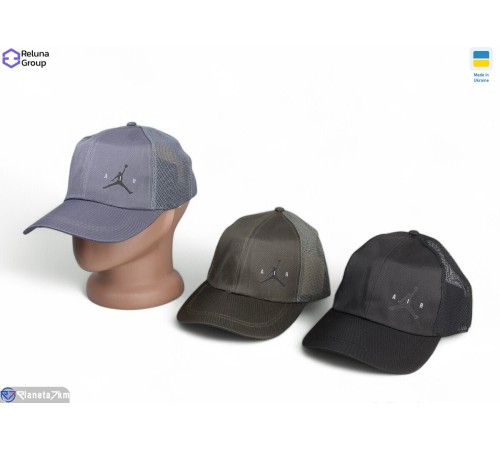 Кепка чоловіча на літо (5 шт. р.сетка ) мікс  "Raluka"