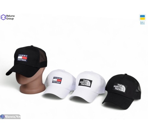 Кепка чоловіча на літо (5 шт. р.сетка ) мікс  "Raluka"